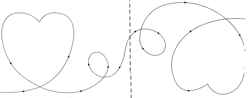 Borders Made Easy Continuous Heart 2in & 2 1/2in x 26'