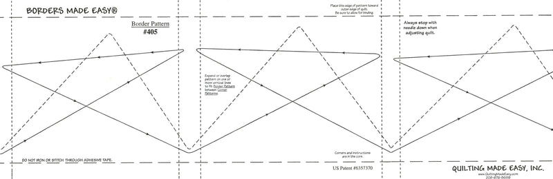 Borders Made Easy Stars 3 3/4in x 26ft