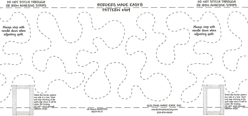 Borders Made Easy Continuous Stipple 5in x 26ft
