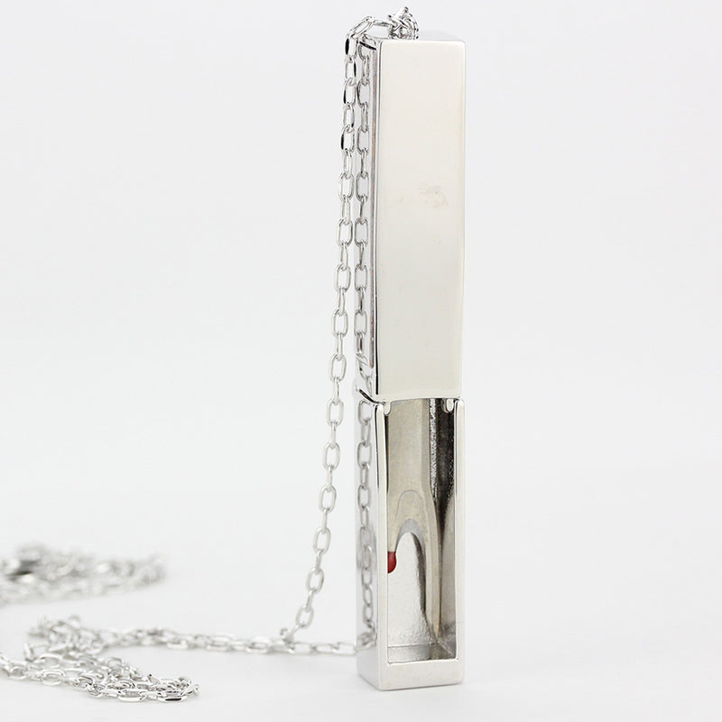Seam Ripper Necklace Silver