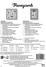 Honeycomb Applique Machine Embroidery Quilt Pattern with Redemption Code and CD