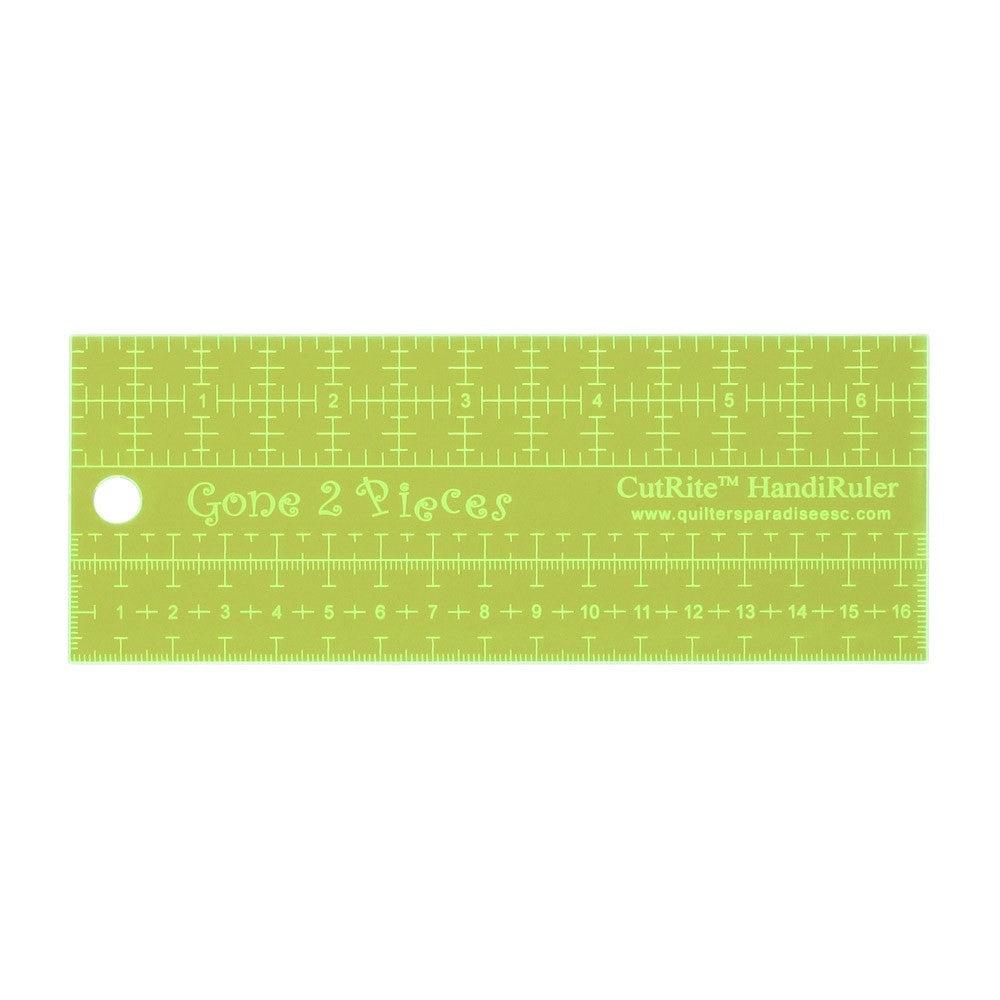 Metric CutRite Handi Ruler Gone 2 Pieces
