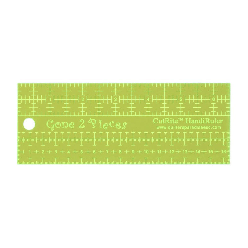 Metric CutRite Handi Ruler Gone 2 Pieces