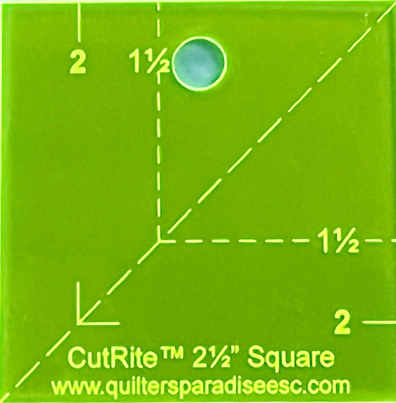 CutRite 2-1/2in Square Tempalte
