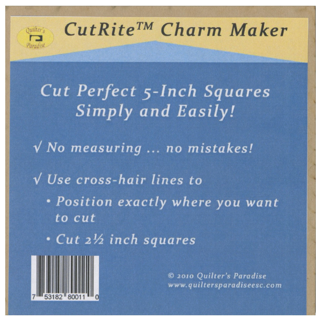 Cut Rite Charm Maker
