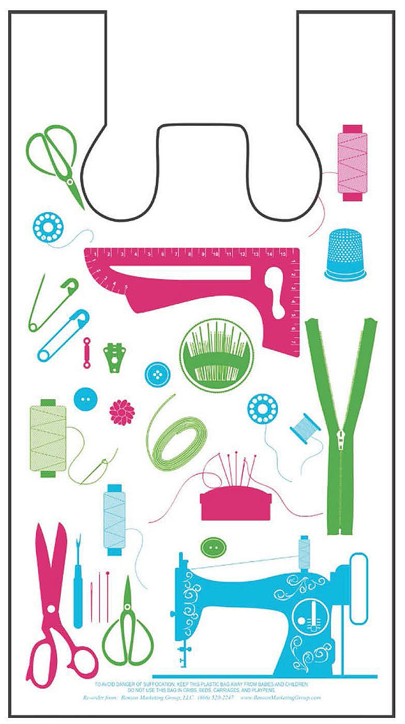 Hip Quilter Plastic Bag 8in x 5in x 15in 1000ct