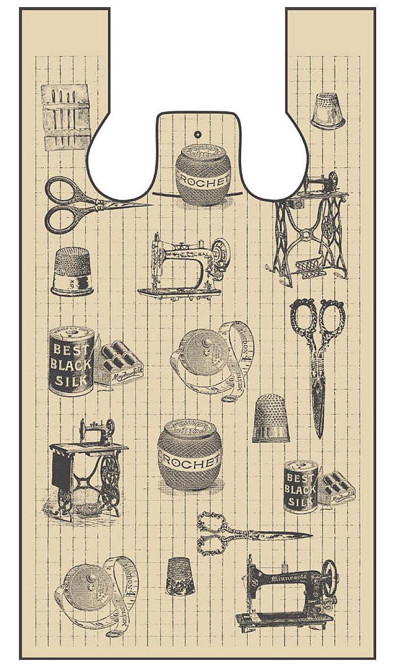 Victorian Plastic Bag 8in x 5in x 15in 1000ct