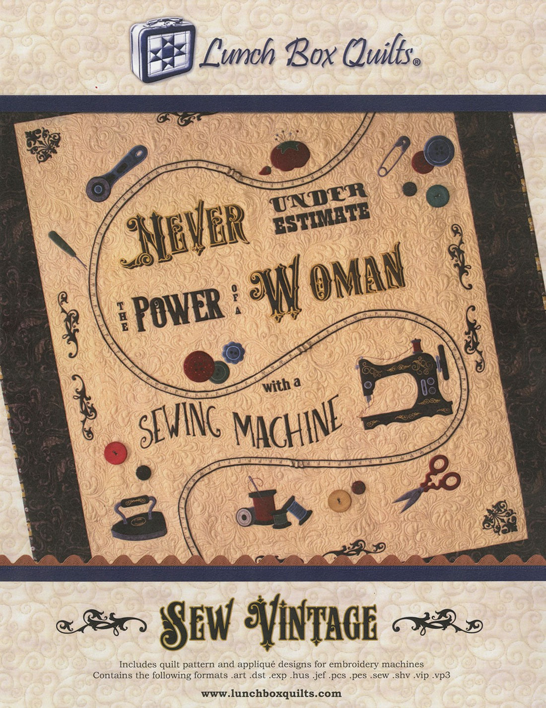 Sew Vintage Machine Embriodery