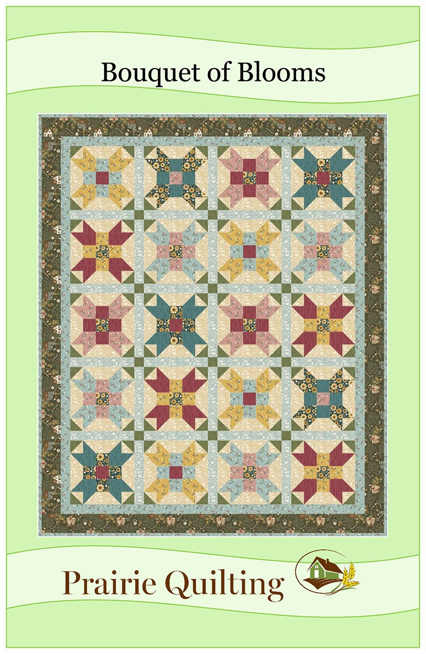 Bouquet of Blooms Quilt Pattern