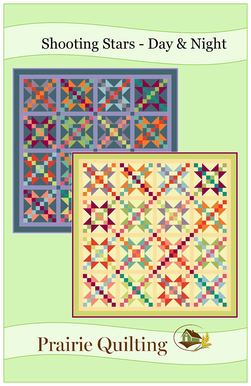 Shooting Stars Day and Night Quilt Pattern