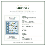 Product Specifications – Sidewalk