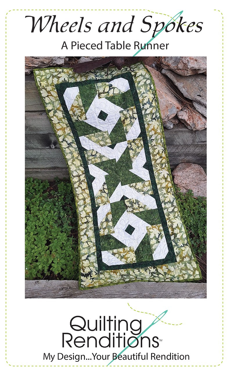Wheels and Spokes Tablerunner