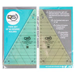 60 Degree Half Triangle Ruler Set