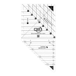 Mini 3 in 1 Crystal Triangle / Square Combo Ruler