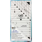 Mini 3 in 1 Crystal Triangle / Square Combo Ruler