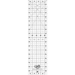 Crystal Non-Slip Ruler 4-1/2in x 18in