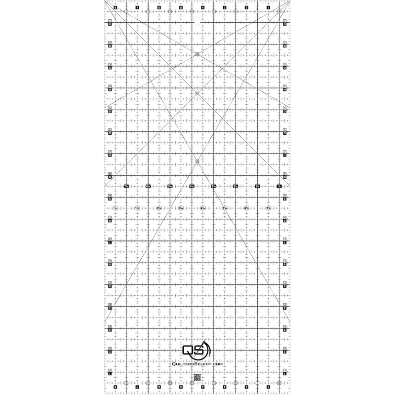 Crystal Non-Slip Ruler 8-1/2in x 18-1/2in