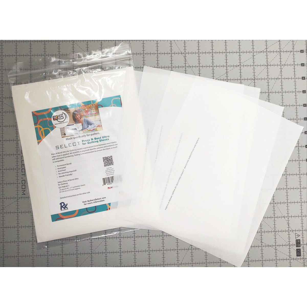 Quilters Select Press N Bond Ultra 8-1/2in x 11in 12pk