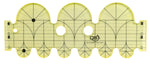 Machine Quilting Ruler 3in & 1-1/2in