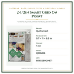 Product Specifications – 2-1/2in Smart Grid On Point
