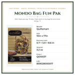 Product Specifications – Mondo Bag Fun Pak