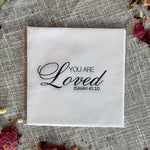 5 Precut Quilt Squares Printed with Isaiah 41:40 5in