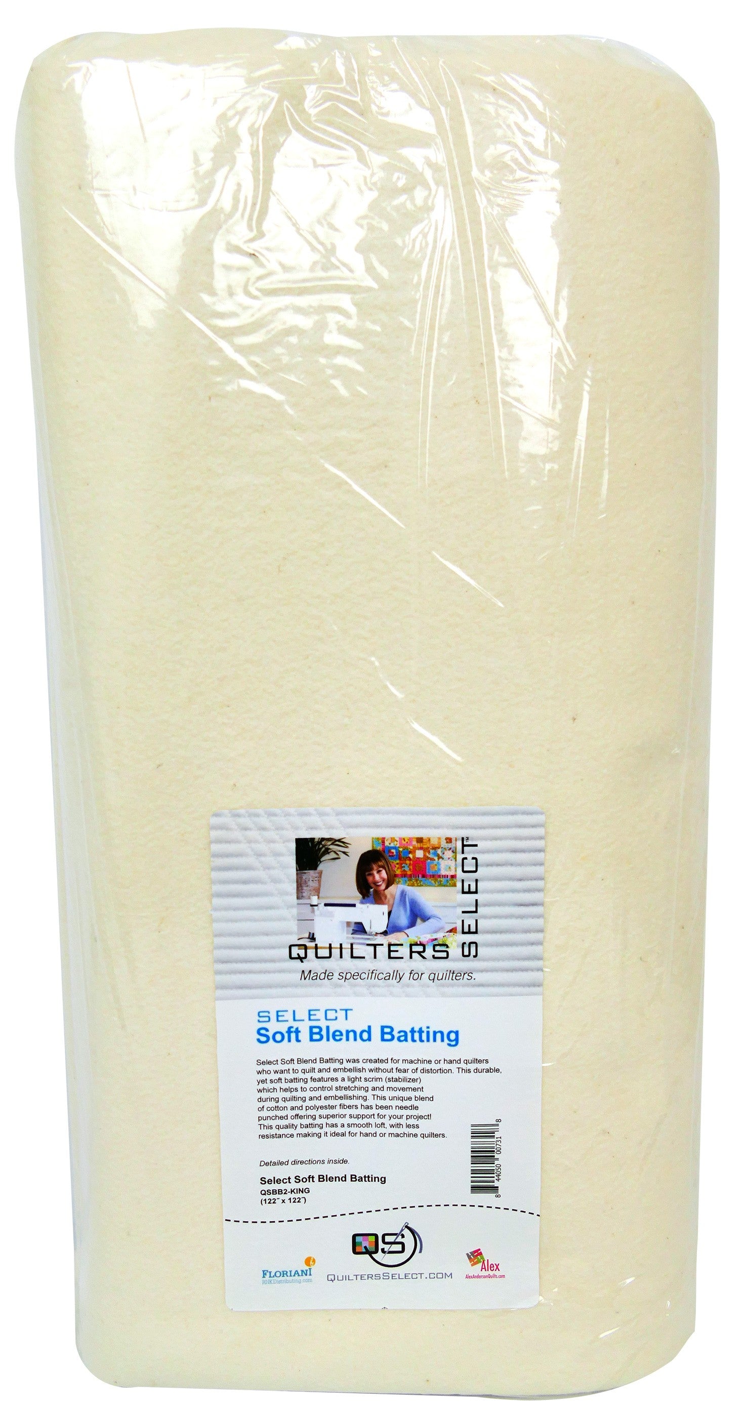 Select Blend Batting Pre-Cut King 122in x 122in