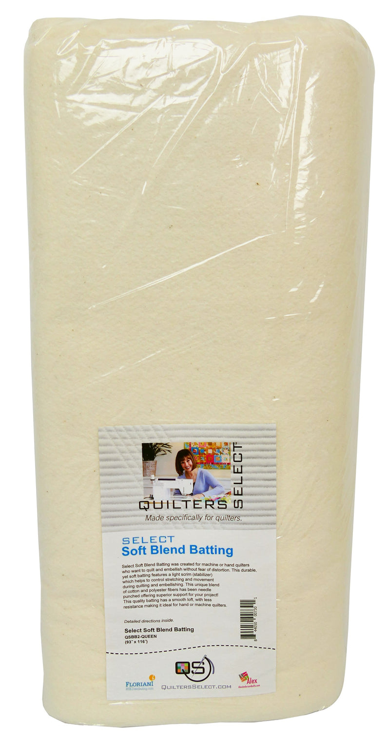 Select Blend Batting Pre-Cut Queen 93in x 116in