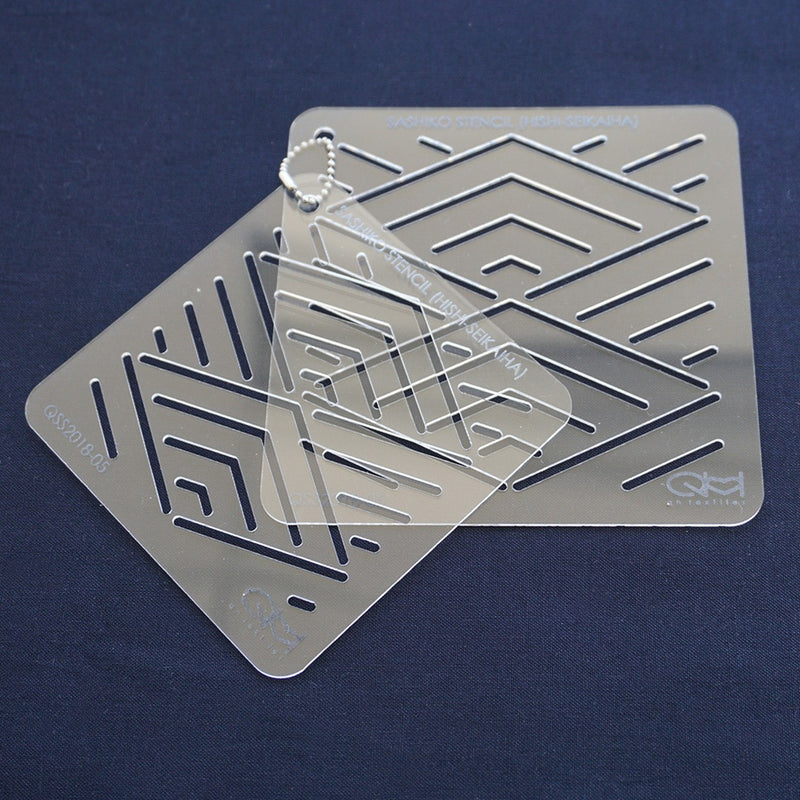 Sashiko Stencil Hishi-Seikiha