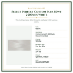 Product Specifications – Select Perfect Cotton Plus 60wt 2500yds White