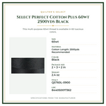 Product Specifications – Select Perfect Cotton Plus 60wt 2500yds Black