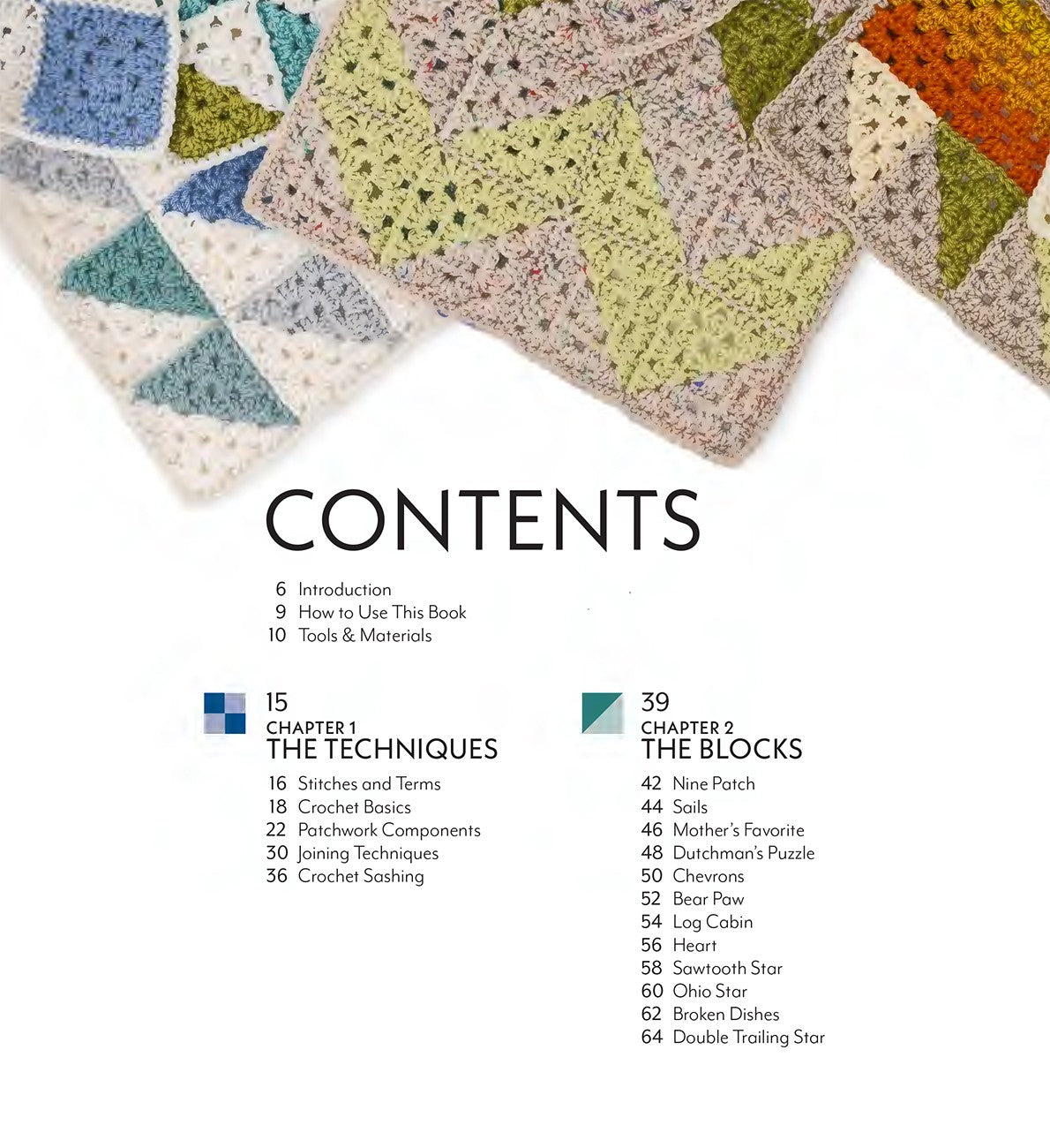Patchwork Granny Square Blankets