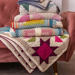 Patchwork Granny Square Blankets
