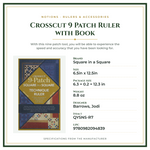 Product Specifications – Crosscut 9 Patch Ruler with Book