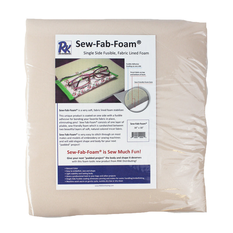 Sew-Fab-Foam Single Sided Fusible 30in x 30in