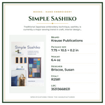 Product Specifications – Simple Sashiko