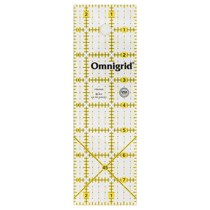 Omnigrid Ruler 2-1/2in x 8in
