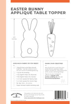 Easter Bunny Table Topper