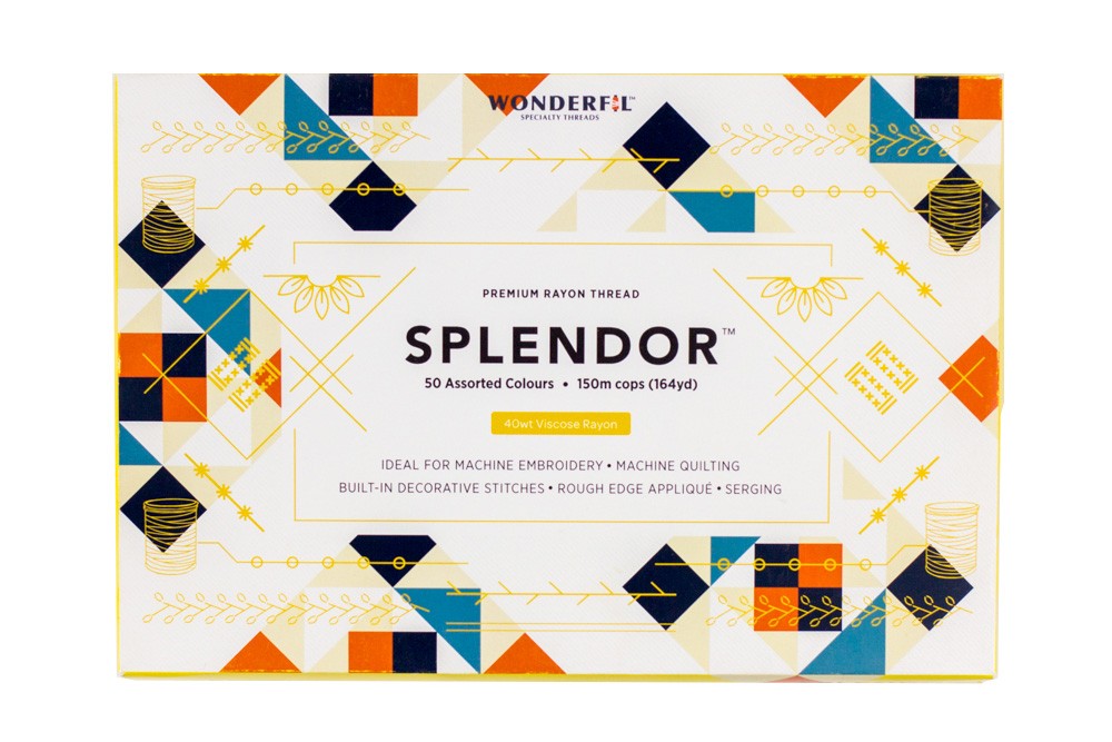 Splendor Rayon Starter Set - 50 cops Rayon Box Set