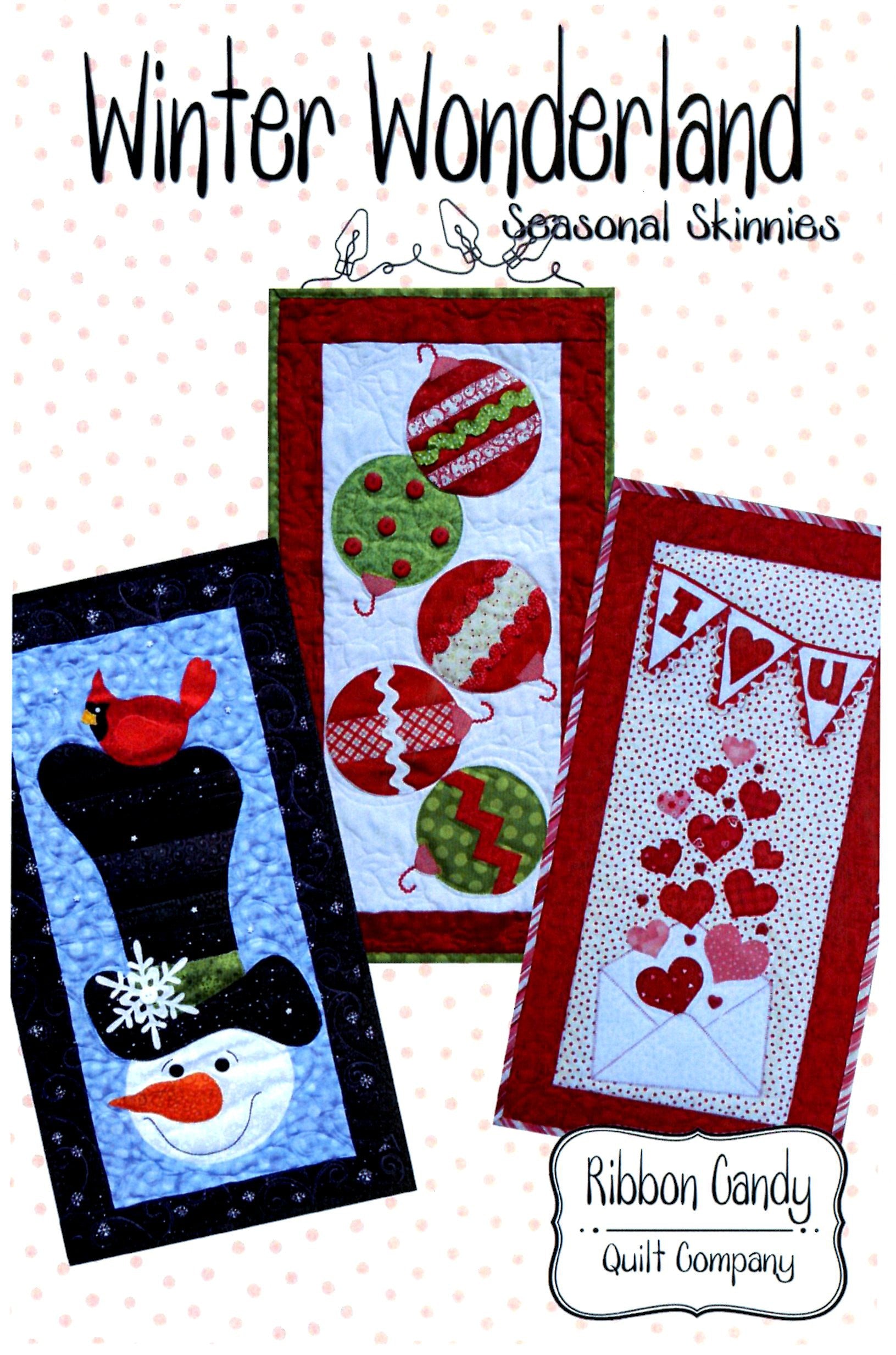 Seasonal Skinnies Winter Wonderland Skinnies - Fusible Applique