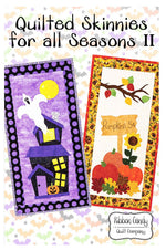 Quilted Skinnies for all Seasons II - Pumpkin for Sale and Haunted House
