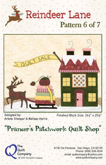 Prancer's Patchwork Quilt Shop - Reindeer Lane Block of the Month Pattern 6