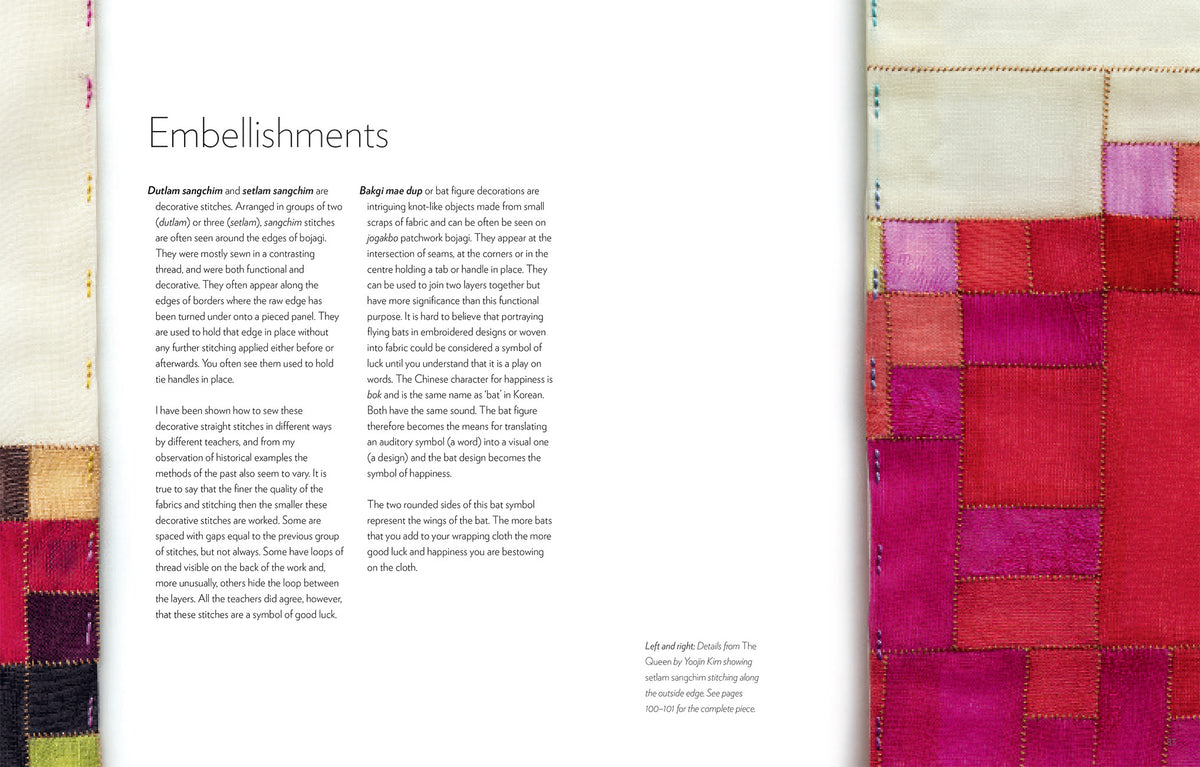 Bojagi - Korean Textile Art : Technique, Design And Inspiration