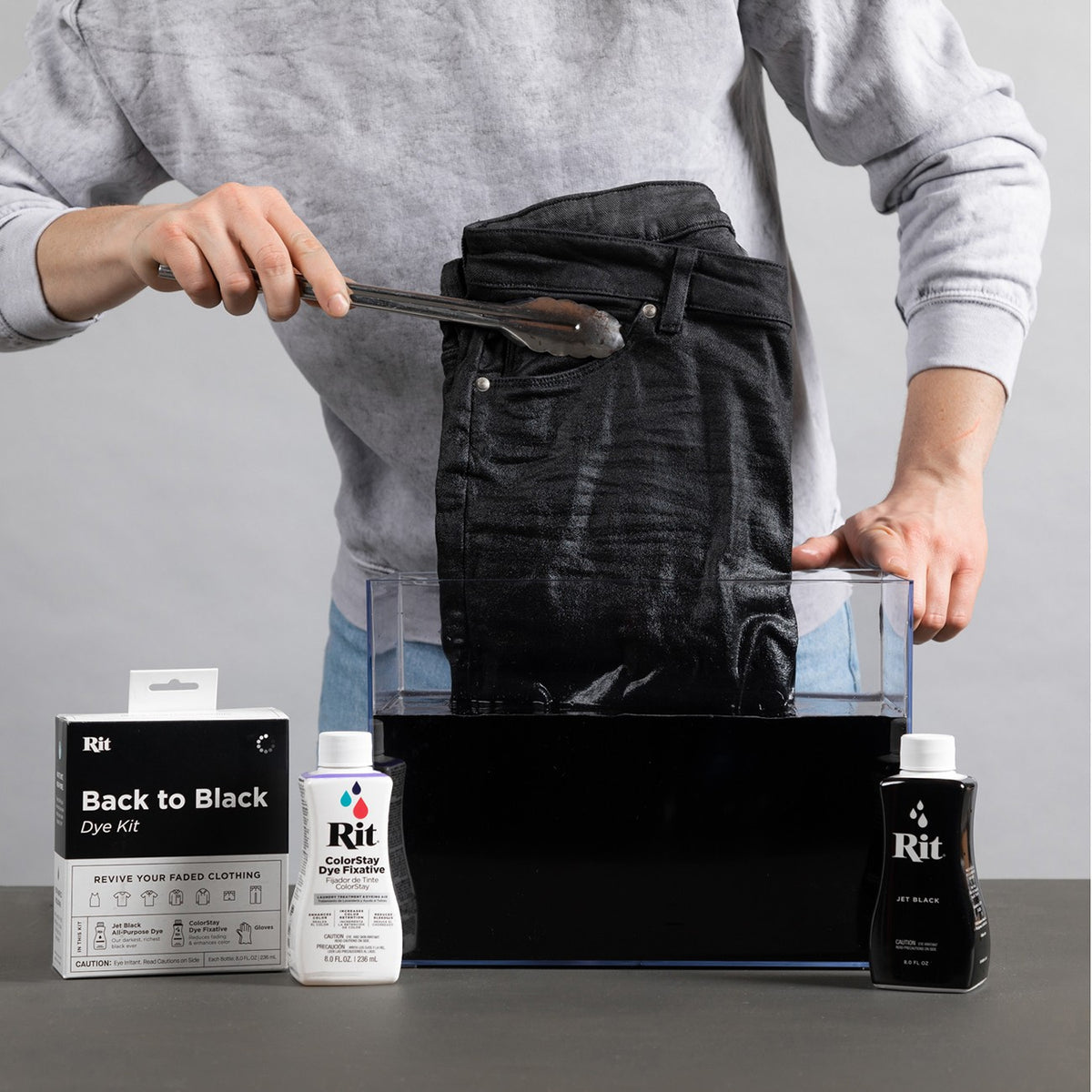 Rit Dye Back to Black Kit