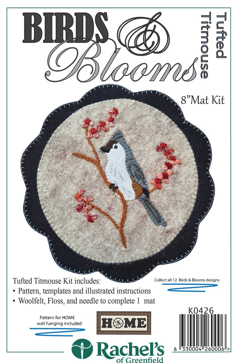 Tufted Titmouse Mat Kit