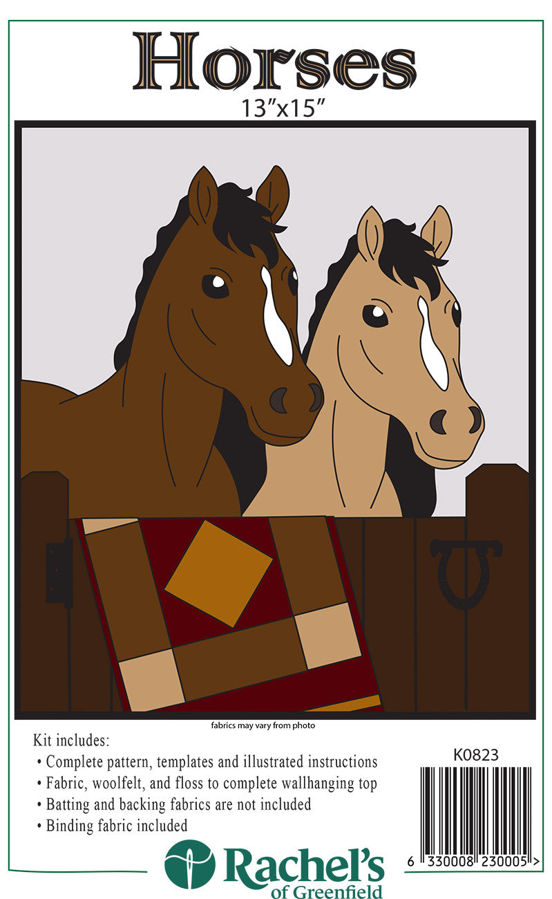 Horses Wall Hanging Kit