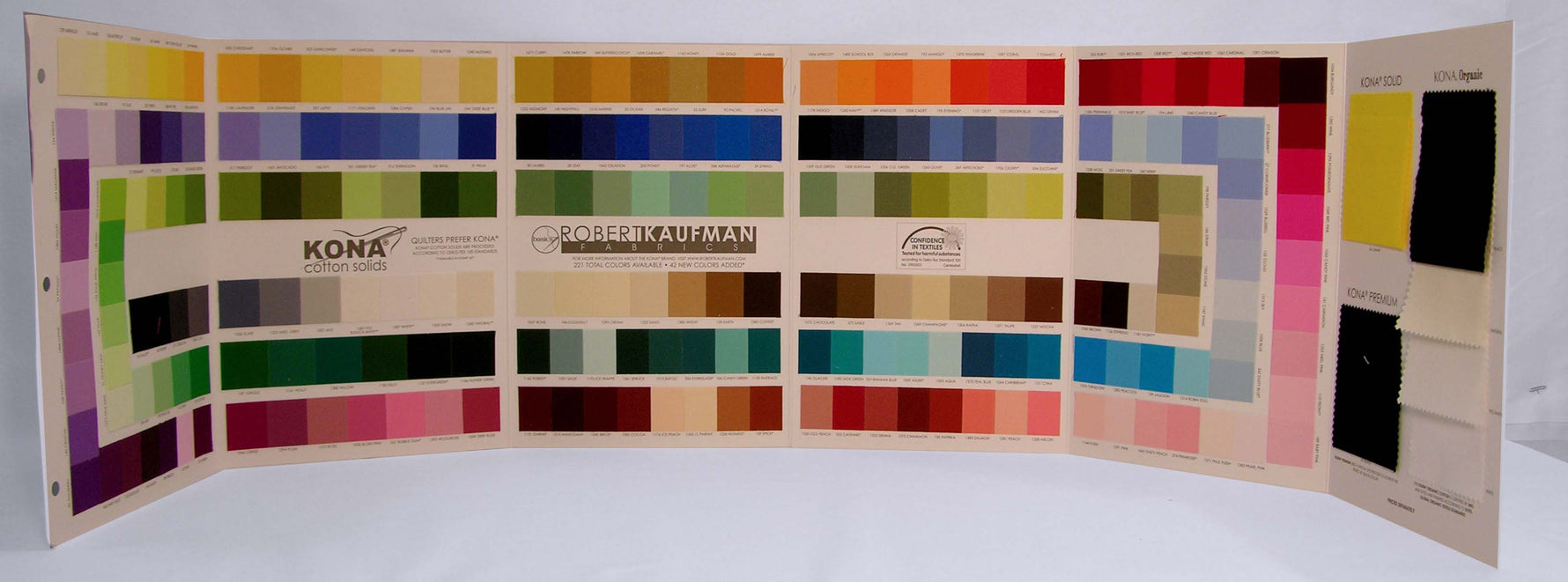 Kona Solids Color Card
