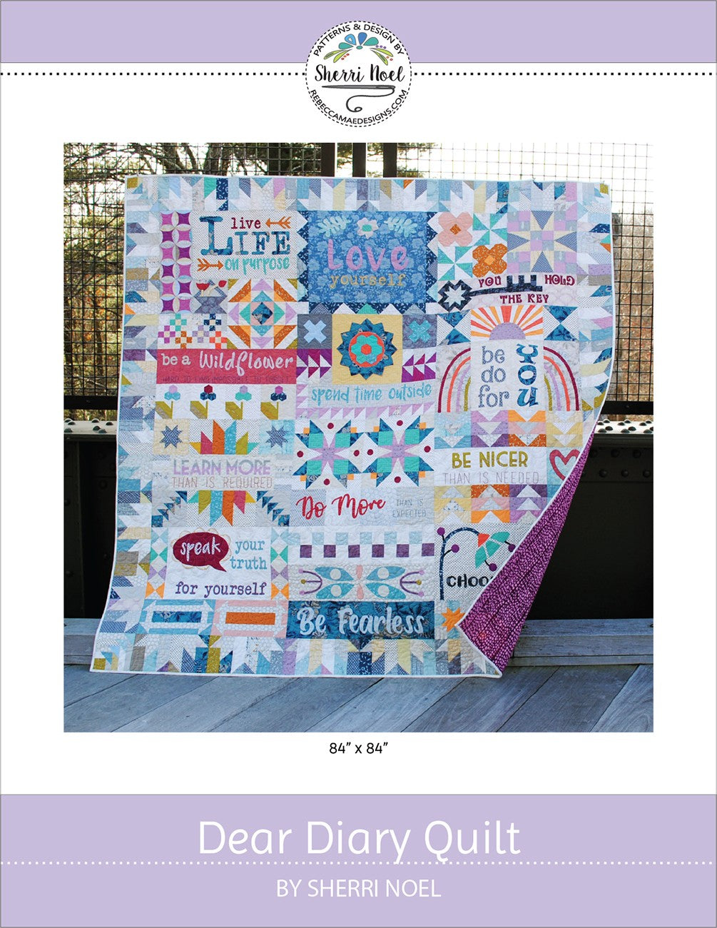 Dear Diary Block Of The Month Quilt