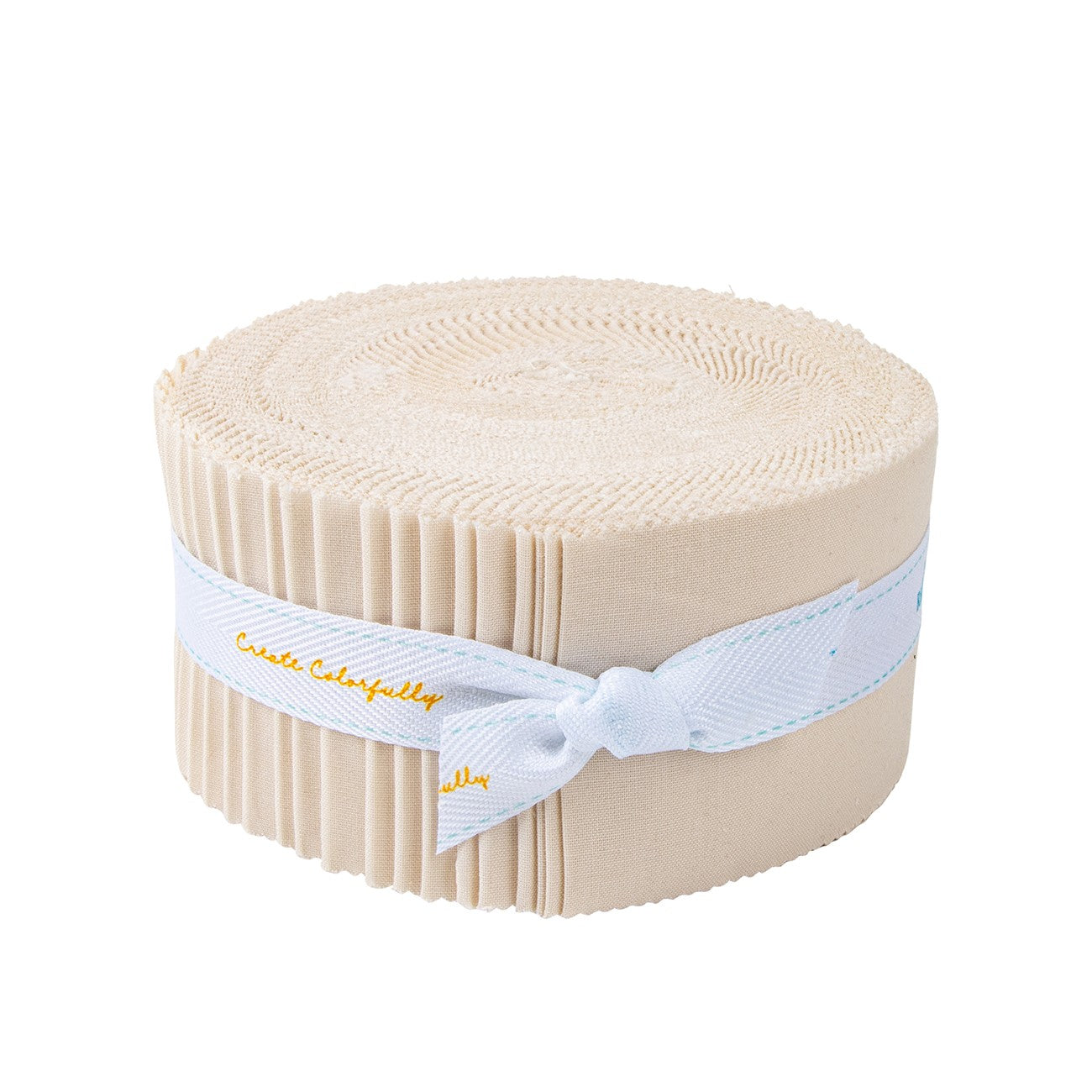 Confetti Cotton Ivory 2-1/2in Strips, 40pcs/bundle