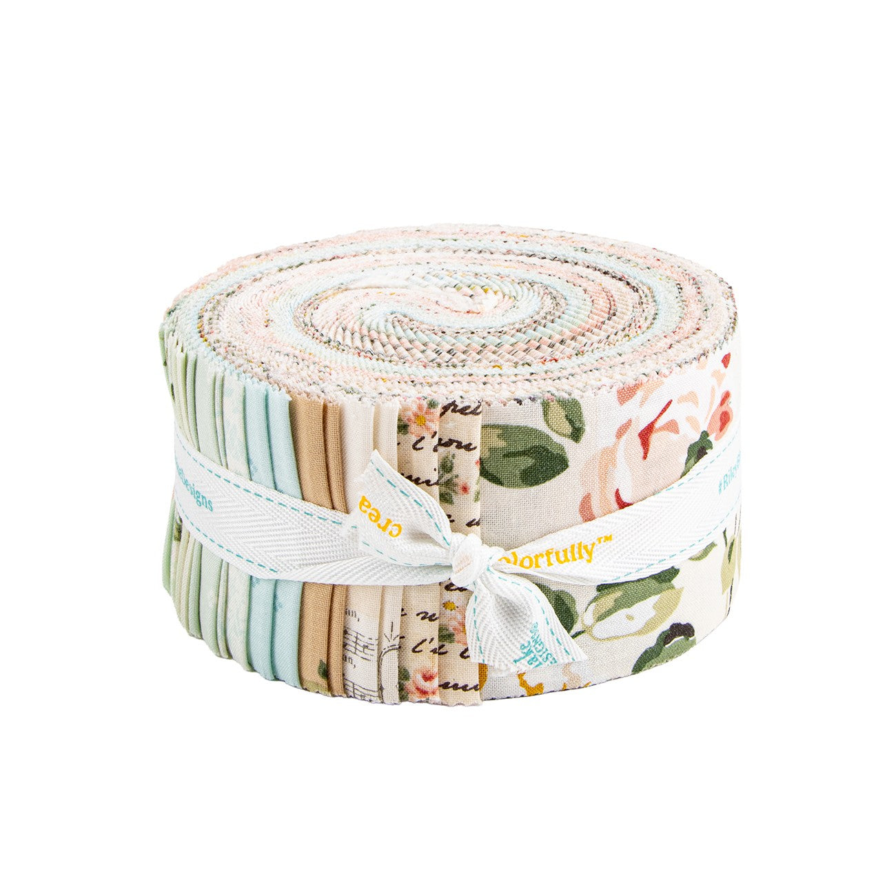Rose & Violet's Bouquet des Fleurs 2.5in Strips, 40pcs